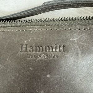 Hammitt gray distressed leathercross body